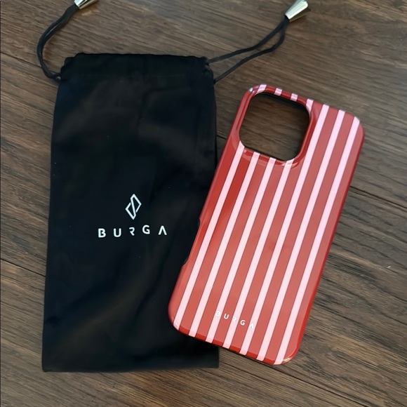 NWOT BURGA iPhone 16 Pro Max phone case 
Strawberry Jam - Picture 1 of 2